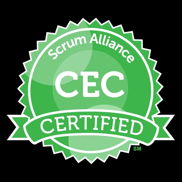 Certified Enterprise Coach logo from Scrum Alliance.