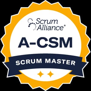 Scrum Alliance® Advanced - Certified ScrumMaster (A-CSM)