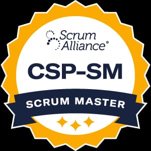 Scrum Alliance® Certified Scrum Professional - ScrumMaster (CSP-SM)