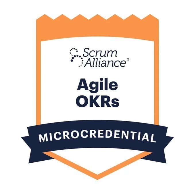 Scrum Alliance® Agile OKRs Microcredential